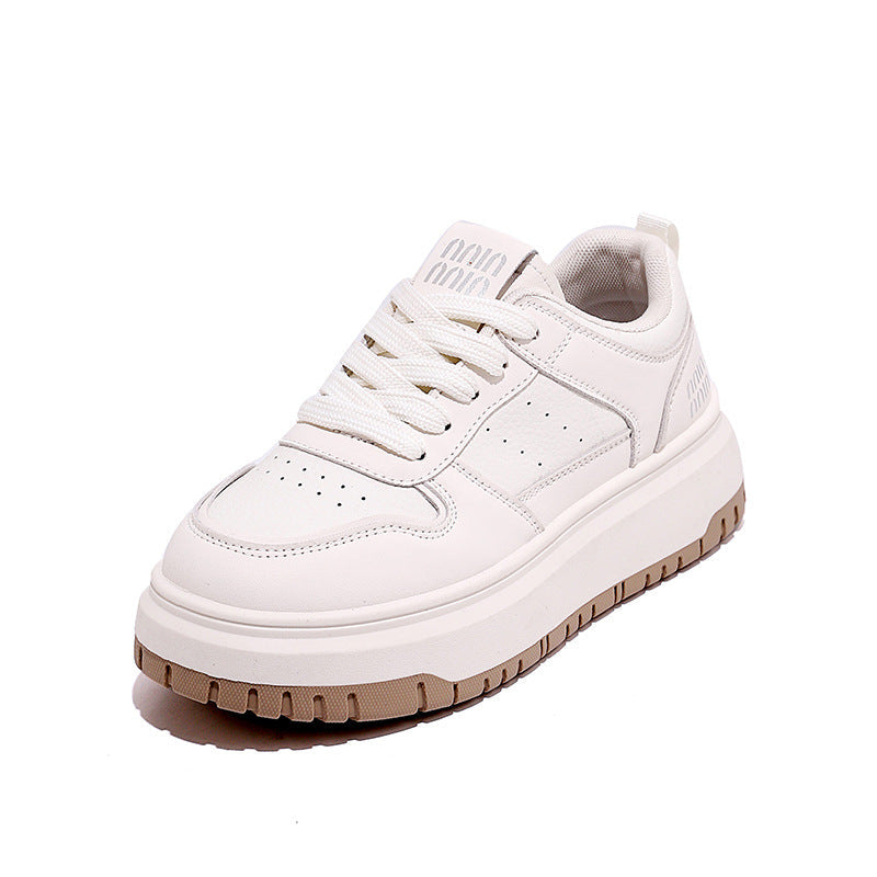 Damen Sneaker Bequem Dicke Sohle Sportlich