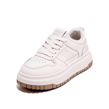 Damen Sneaker Bequem Dicke Sohle Sportlich