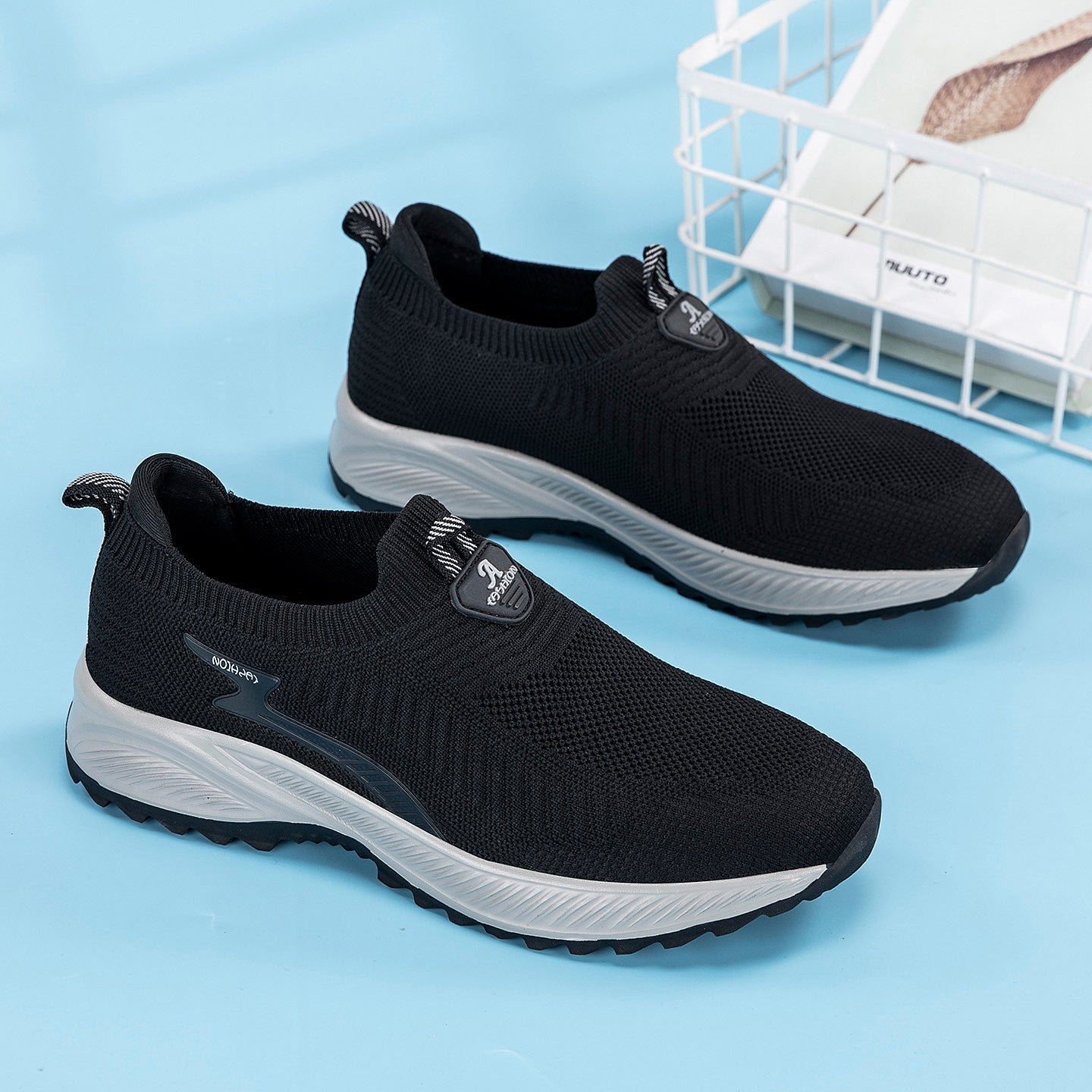 Damen Sneaker Atmungsaktiv Komfortabel mit Weichsohle