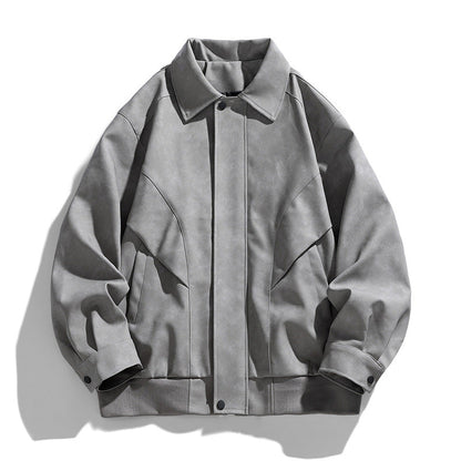 Herren Oversize Jacke Bequem Modern
