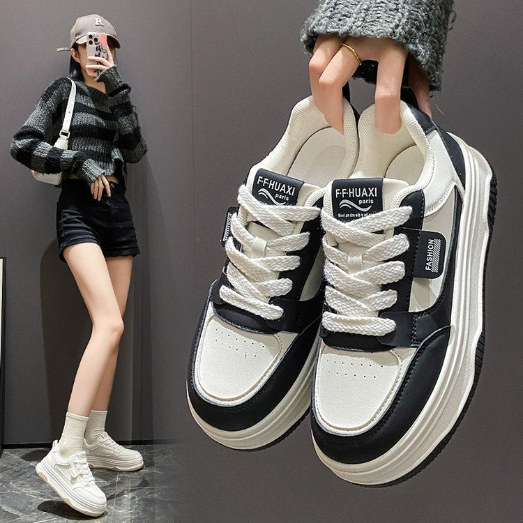 Damen Sneaker Chunky Rutschfest Gepolstert Trendy - BerlinGlamour