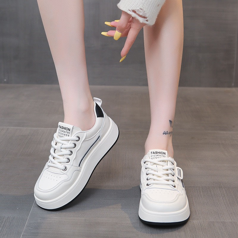 Damen Sneaker Sportlich Komfortabel Mit Weicher Sohle