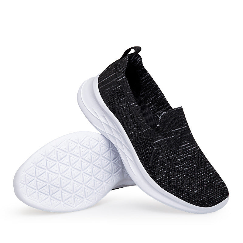 Damen Laufschuhe Komfort Atmungsaktiv Slip-On Sneaker