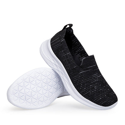 Damen Laufschuhe Komfort Atmungsaktiv Slip-On Sneaker