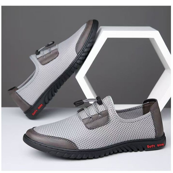 Damen Sneaker Komfort Mesh Bequem Elastisch