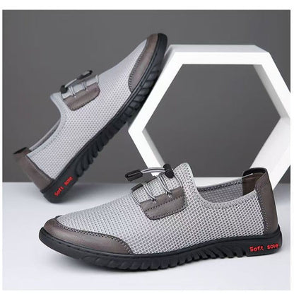 Damen Sneaker Komfort Mesh Bequem Elastisch