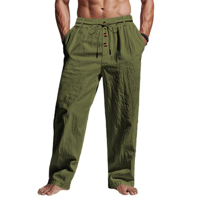 Herren Hose Lockere Stilvolle Freizeithose