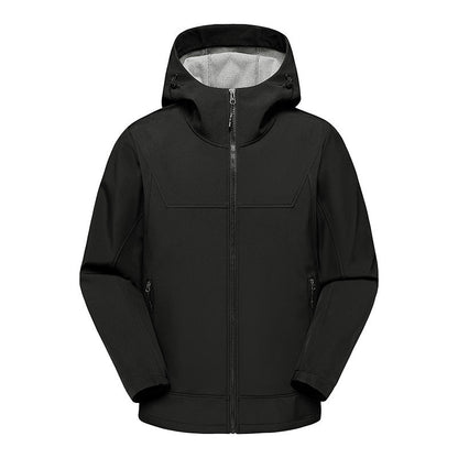 Herren Outdoor Jacke Wasserdicht Multifunktionsjacke Kapuzenjacke