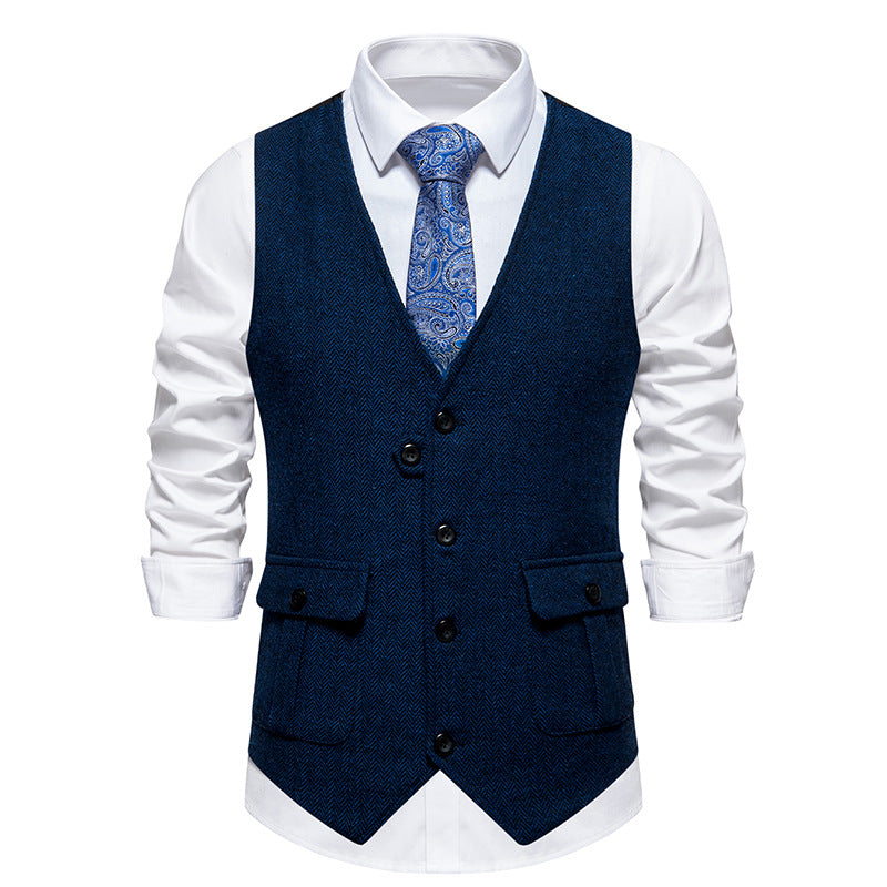 Herren Anzugweste Elegante Klassisch Modern