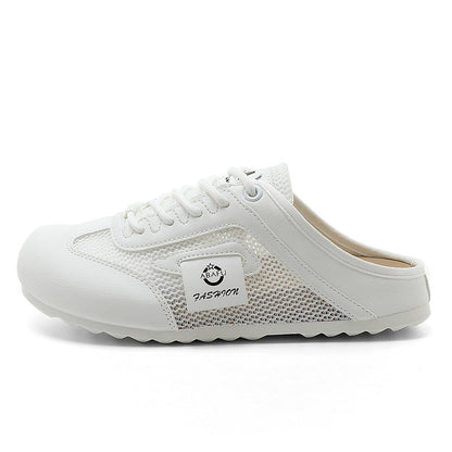 Damen Clogs Atmungsaktiv Bequem Halbhoch