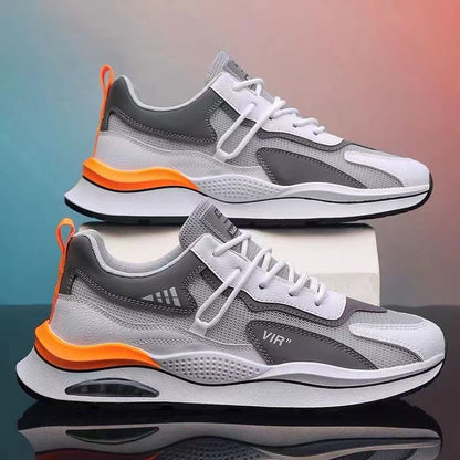 Damen Sneaker atmungsaktiv Mesh Stoßdämpfer