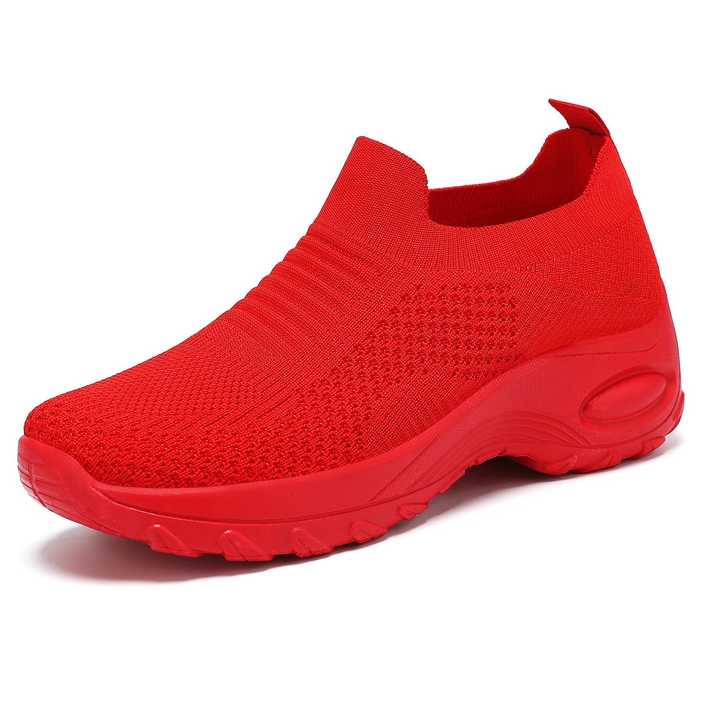 Damen Laufschuhe Bequem Atmungsaktiv Slip-On Elastisch