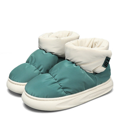 Damen Sneaker Hoch Kragen Warm KuschelSchuhe