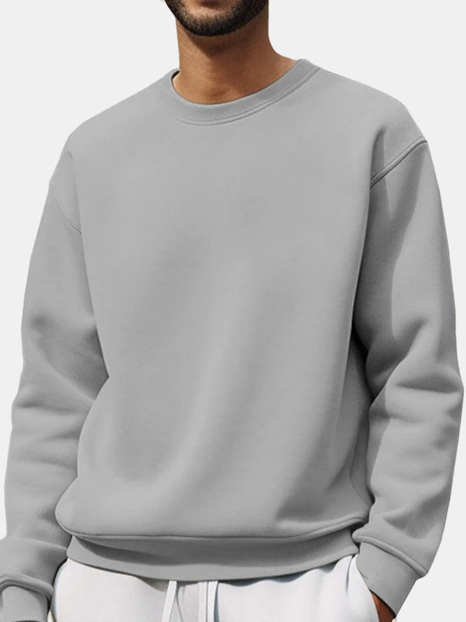 Herren Sweatpullover Lässig Oversized Schultern Cut-Out