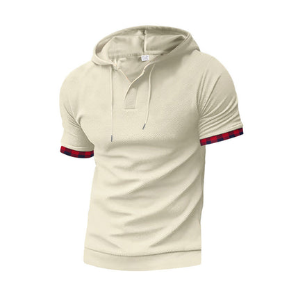 Herren Kapuzenpullover Grau Sportlich