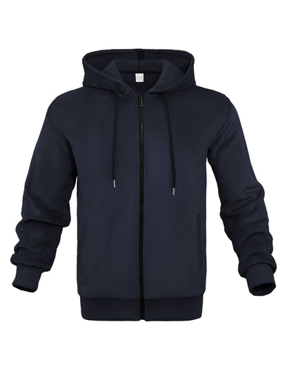 Herren Sportjacke Kapuzenjacke Atmungsaktiv Mesh