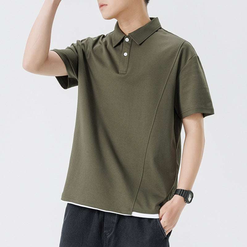 Polohemd Herren Modern Slimfit Elegant