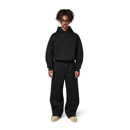 Herren Sweatanzug Oversized Kapuze Modern