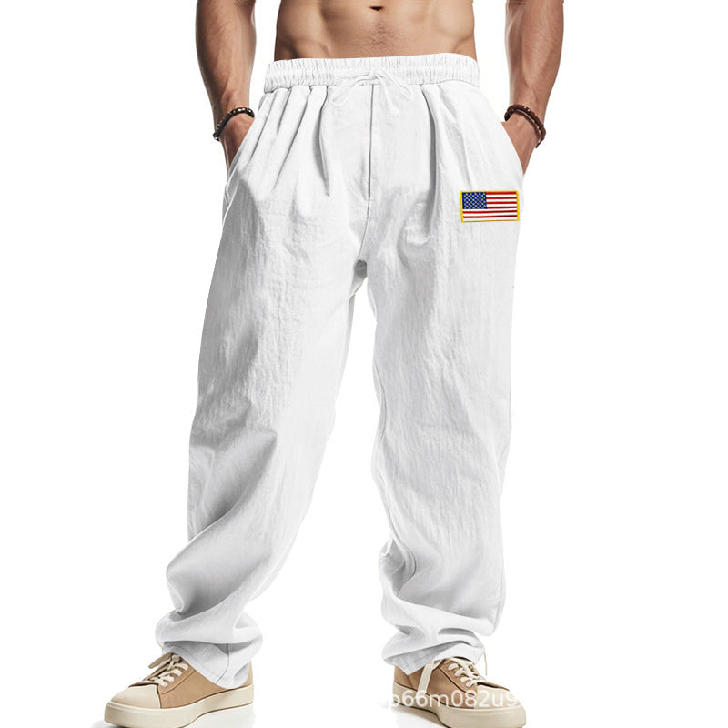 Herren Cargo-Hose Stretch Bequem Multikolor