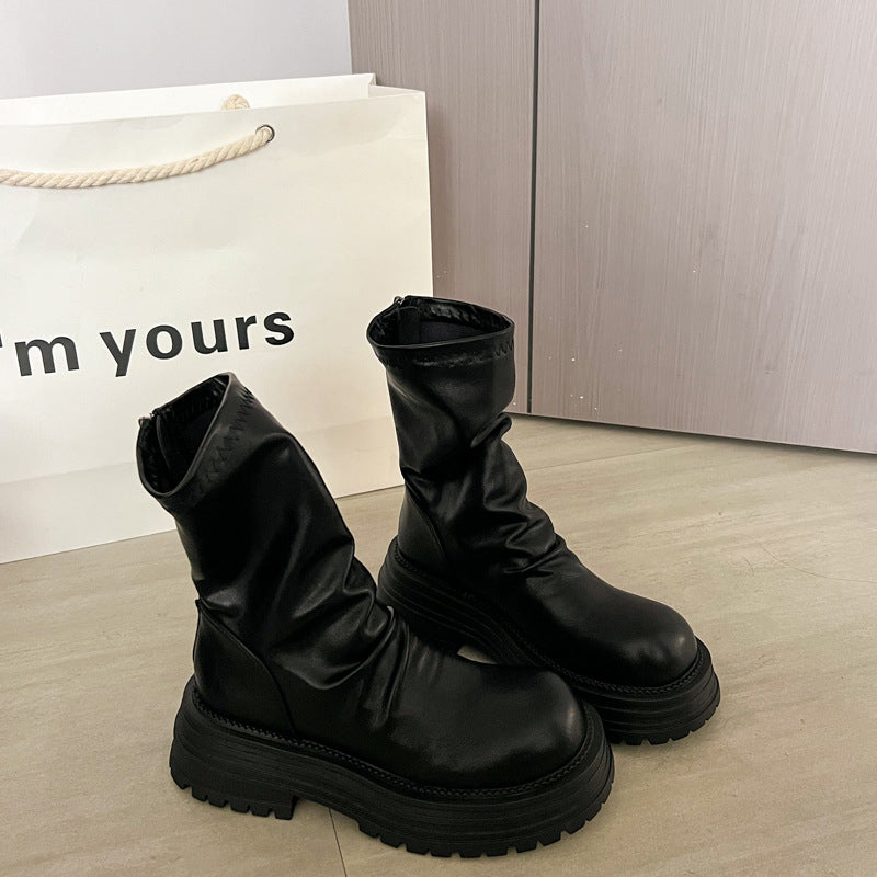 Damen Stiefel Rutschfest Weich Modisch Winter