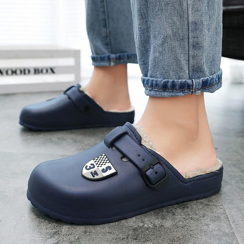 Damen Clogs Weich Bequem Innenfutter Komfort Schuhe