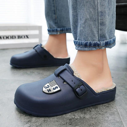 Damen Clogs Weich Bequem Innenfutter Komfort Schuhe