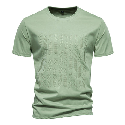 Herren T-Shirt Modernes Strukturdesign Trendy Berlin