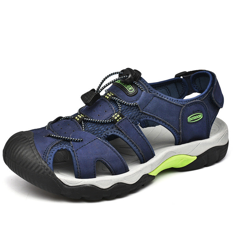 Herren Sandalen Outdoor Rutschfest Schnellschnürsystem