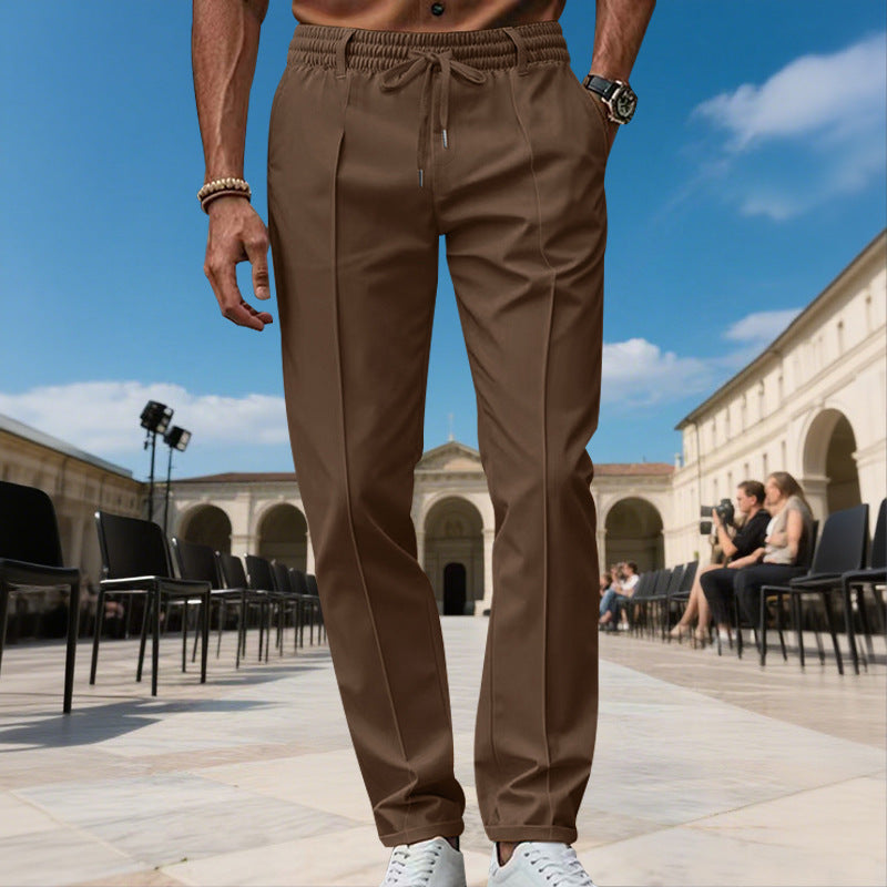 Elegante Herrenhosen Elastisch Bequem Freizeit
