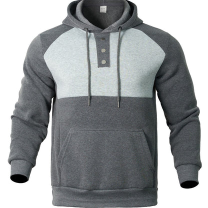 Modischer Herren Kapuzenpullover Berlin Style