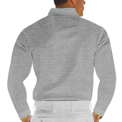 Herren Polohemd Gestreift Modern Berlin Style