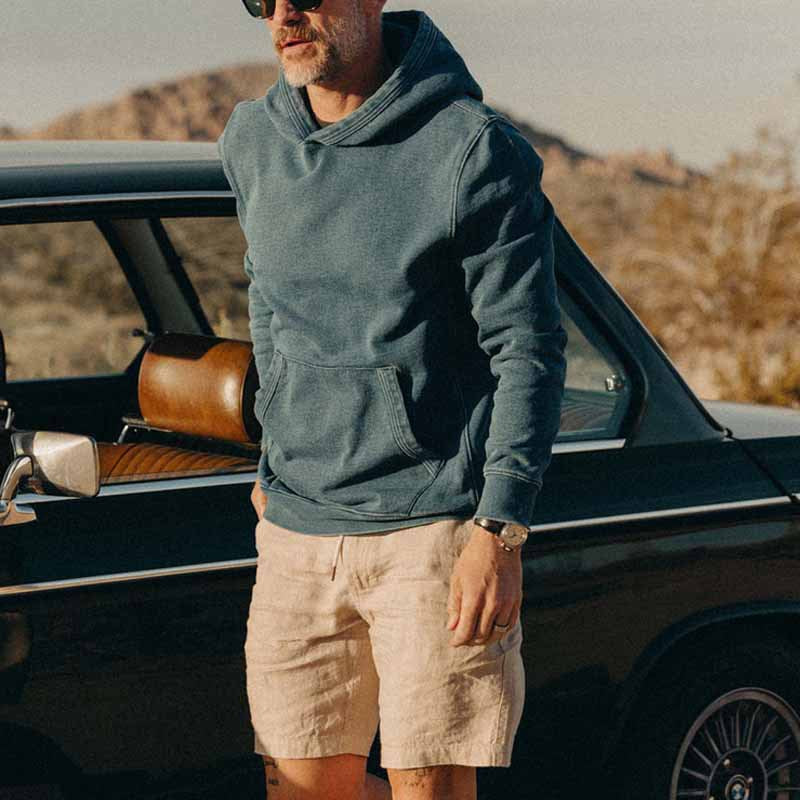 Herren Kapuzenpullover Weich Bequem Baumwolle - BerlinGlamour