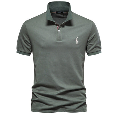 Herren Poloshirt Baumwolle Atmungsaktiv Klassisch Modern