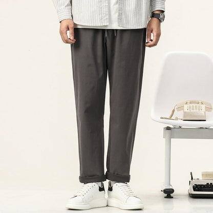 Herren Chino Hose Bequem Elegant Slim Fit
