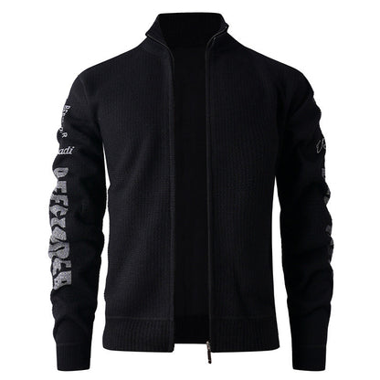 Herren Winterjacke Steppjacke Modern Mit Hochem Kragen