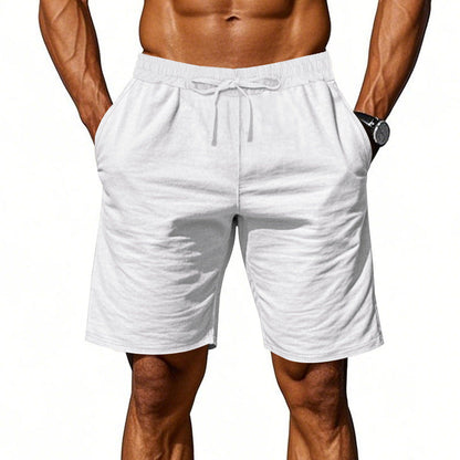 Herren Sportshorts Lässig Elastisch Mit Taschen