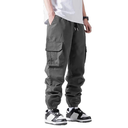 Herren Trainingshose Cargo Bequem Elastisch