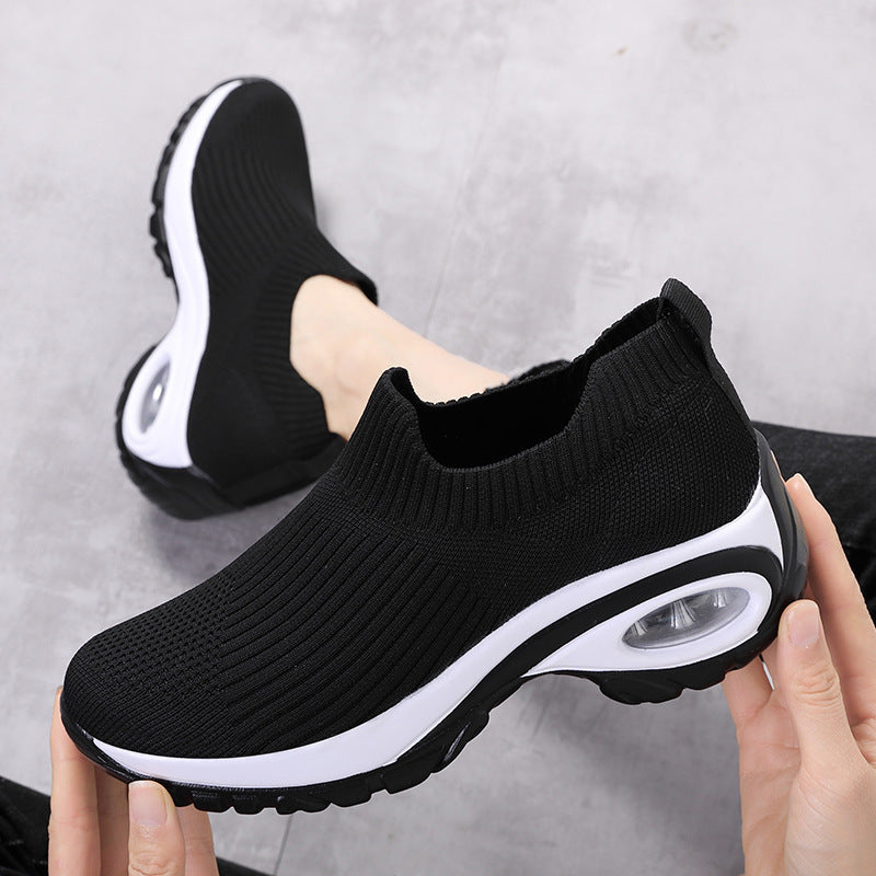Damen Sneaker Bequem Luftdurchlässig Slip-On Schuhe - BerlinGlamour