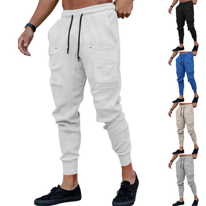 Herren Cargo-Hose Bequem Elastisch Funktionell - BerlinGlamour