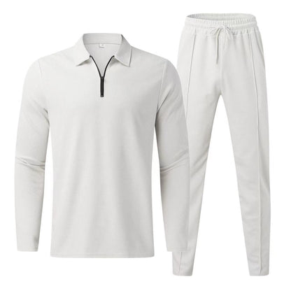 Herren Sportanzug Set Modern mit Reißverschluss