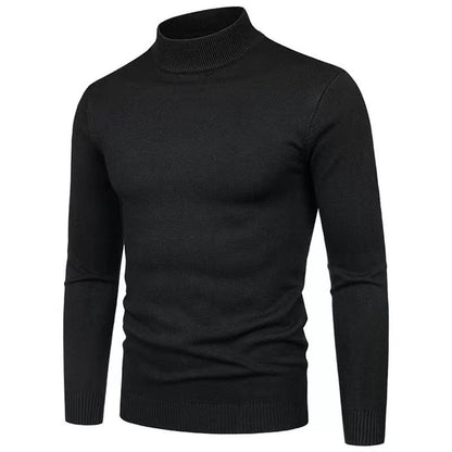 Herren Rollkragenpullover Soft Strick Hochwertig