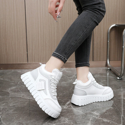 Damen Sneaker Chunky Weich Bequem Robust