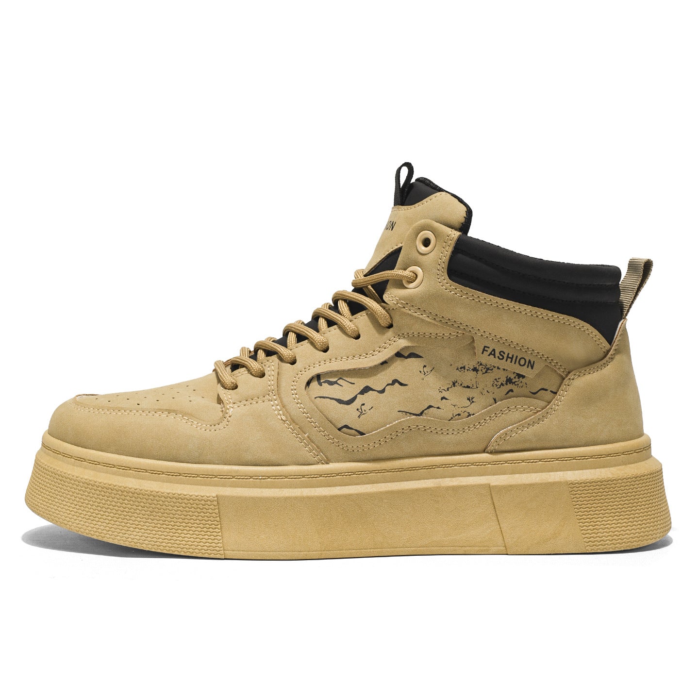 Damen Sneaker High-Top Knöchelstütze Weich Modisch