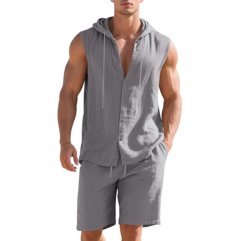 Herren Hoodie Set Leicht Baumwolle Bequem - BerlinGlamour