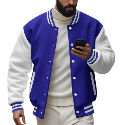 Herren Collegejacke Modern Trendig Berlin Style
