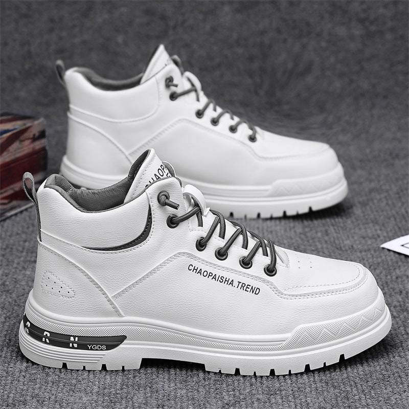 Damen Schnürboots Robust Winterstiefel Modisch