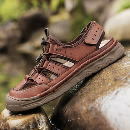 Damen Trekking-Sandalen Atmungsaktiv Bequem Schnellschnürsystem - BerlinGlamour