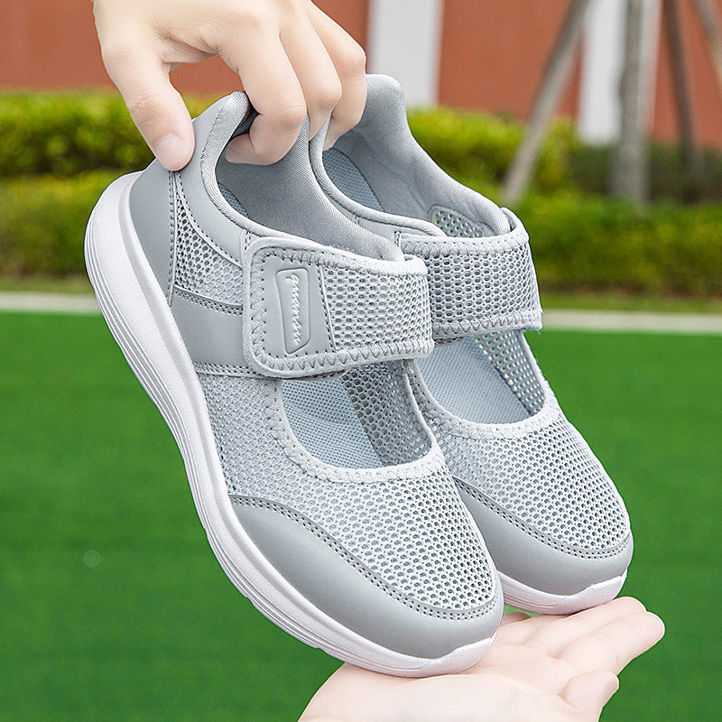 Damen Sneaker Sportlich Atmungsaktiv Netzdesign Schwarz - BerlinGlamour