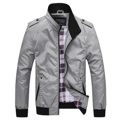 Herren Übergangsjacke Modern mit Steppfutter und Taschen