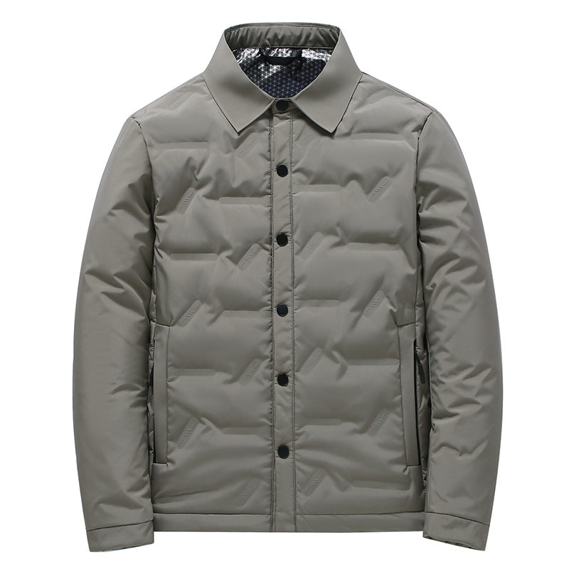 Isolierte Herren Steppjacke Warm Wasserabweisend